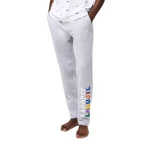 Lacoste Cotton Fleece Lounge Pants Branded Logo